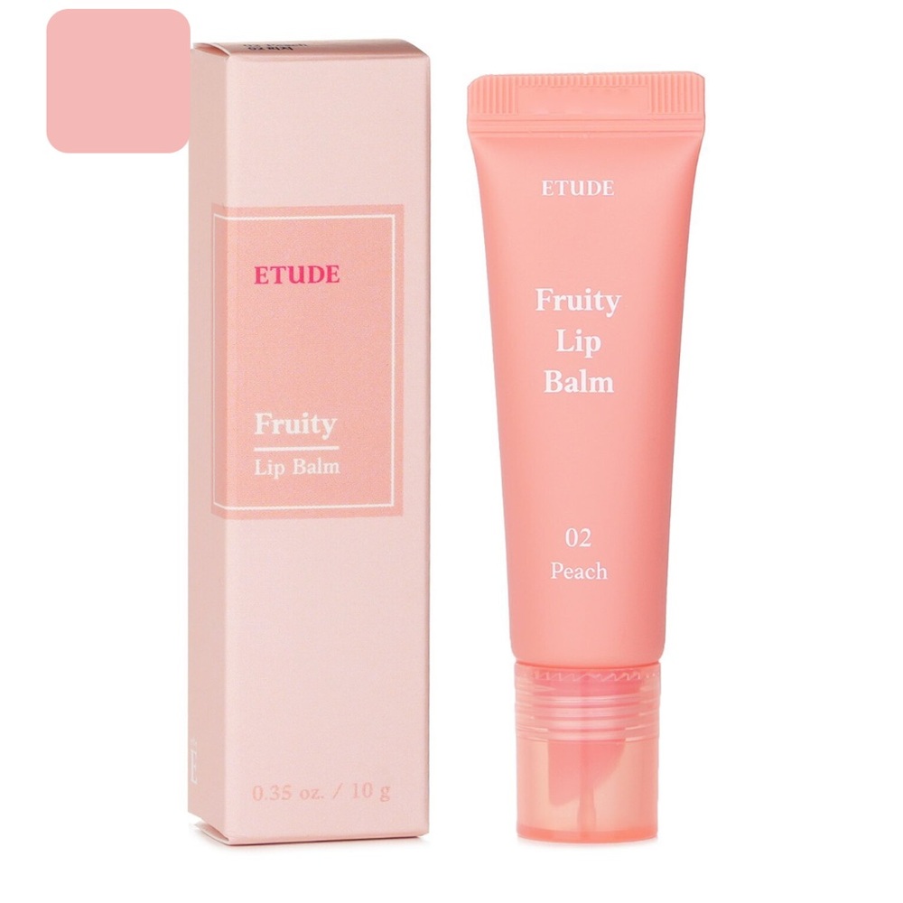 Etude —Fruity Lip Balm - Peach
